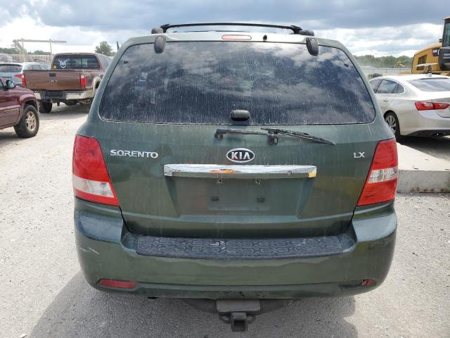 KNDJD736275670468 - 2007 KIA SORENTO EX GREEN photo 6