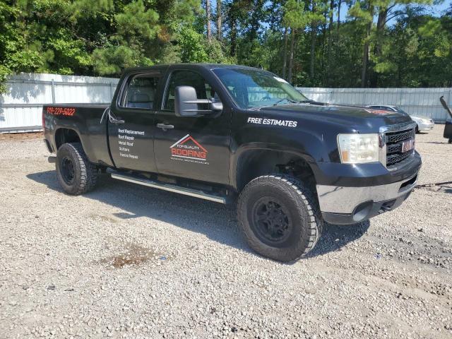 1GT120E89BF122112 - 2011 GMC SIERRA K2500 SLE BLACK photo 4