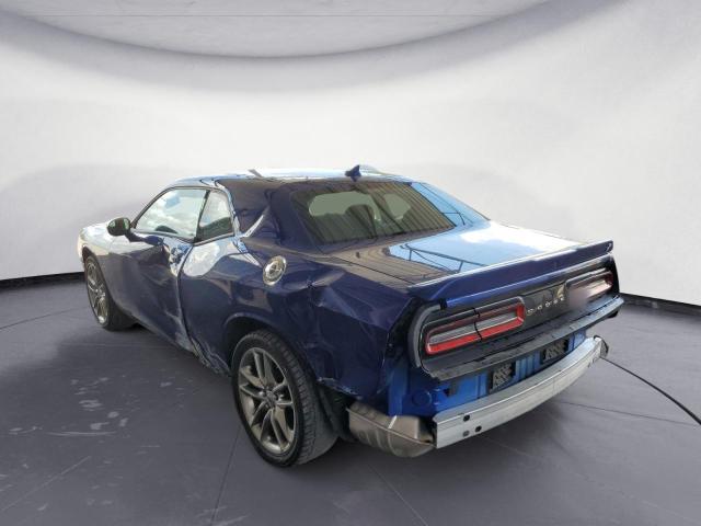 2C3CDZKG7MH681361 - 2021 DODGE CHALLENGER GT BLUE photo 2