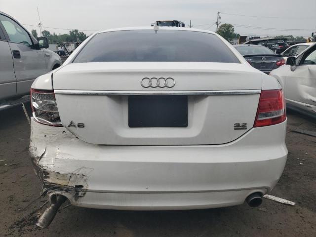 WAUDH74F68N140227 - 2008 AUDI A6 3.2 QUATTRO WHITE photo 6