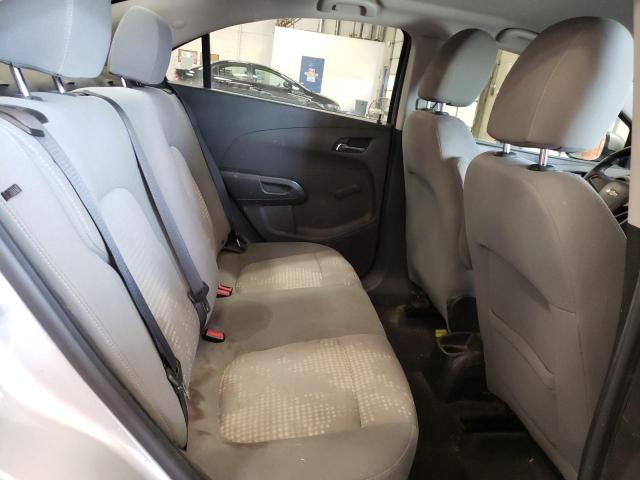 1G1JB5SH6C4134158 - 2012 CHEVROLET SONIC LS 银色 照片 10