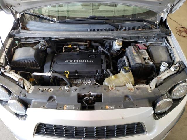 1G1JB5SH6C4134158 - 2012 CHEVROLET SONIC LS 银色 照片 11