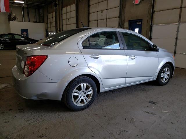 1G1JB5SH6C4134158 - 2012 CHEVROLET SONIC LS 银色 照片 3