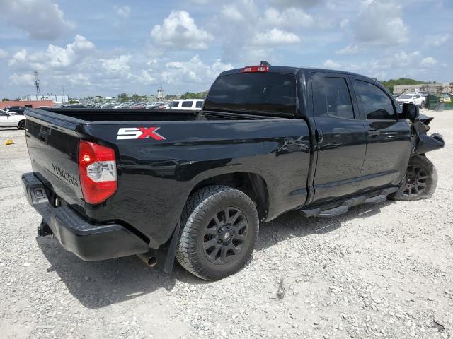 5TFRY5F14MX277230 - 2021 TOYOTA TUNDRA DOUBLE CAB SR/SR5 BLACK photo 3