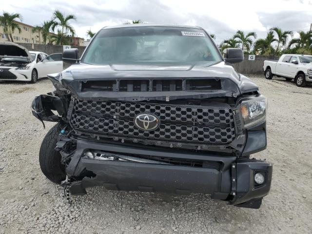 5TFRY5F14MX277230 - 2021 TOYOTA TUNDRA DOUBLE CAB SR/SR5 BLACK photo 5