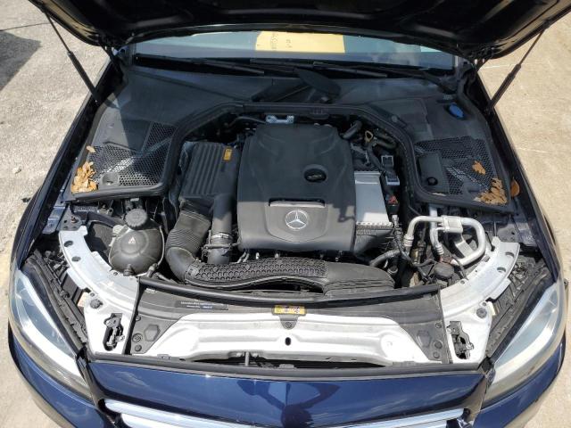 55SWF4JB3JU274066 - 2018 MERCEDES-BENZ C 300 BLUE photo 11