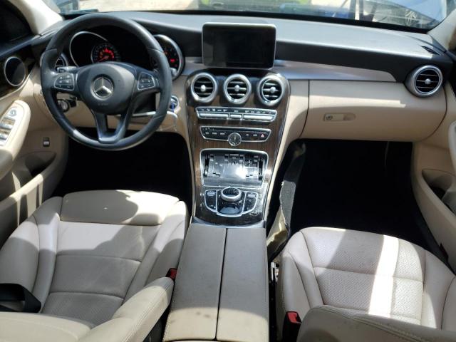 55SWF4JB3JU274066 - 2018 MERCEDES-BENZ C 300 BLUE photo 8