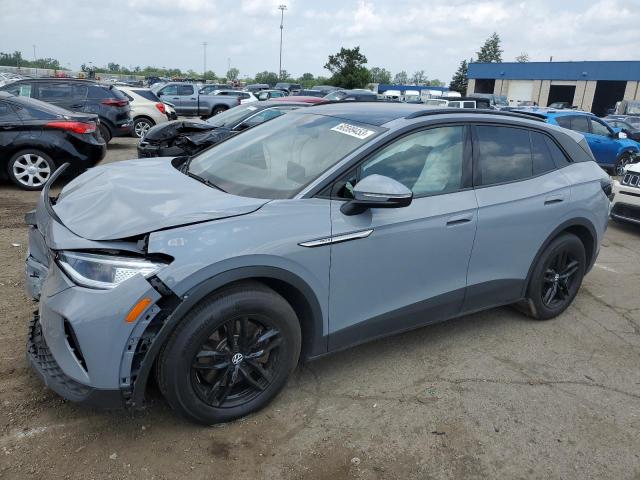 WVGTMPE23NP050471 - 2022 VOLKSWAGEN ID.4 PRO S ლურჯი ფოტო 1