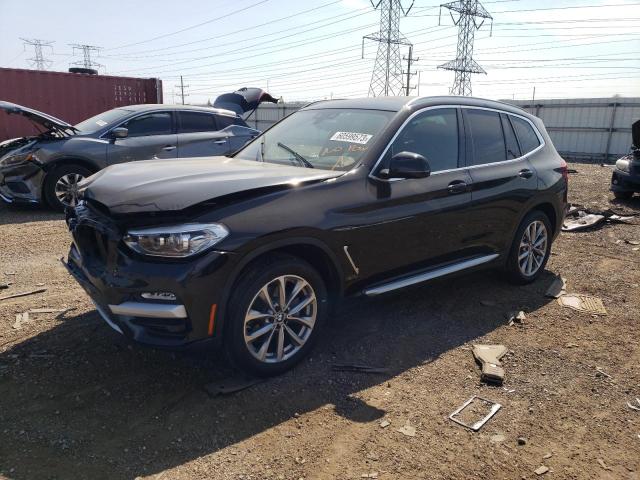 5UXTR9C53KLR04598 - 2019 BMW X3 XDRIVE30I BLACK photo 1