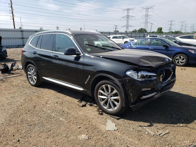 5UXTR9C53KLR04598 - 2019 BMW X3 XDRIVE30I BLACK photo 4