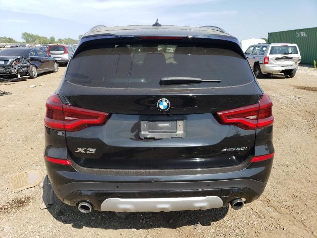 5UXTR9C53KLR04598 - 2019 BMW X3 XDRIVE30I BLACK photo 6