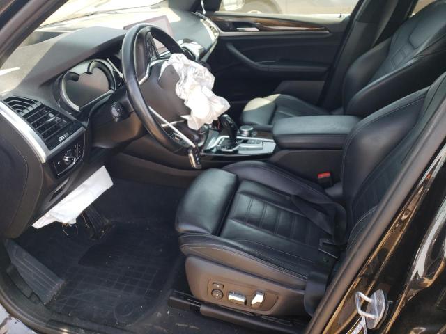 5UXTR9C53KLR04598 - 2019 BMW X3 XDRIVE30I BLACK photo 7