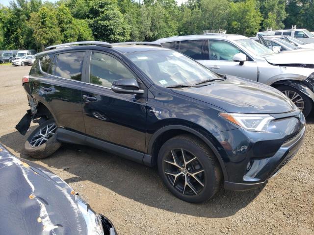 JTMJJREV5JD222103 - 2018 TOYOTA RAV4 HV SE BLUE photo 4