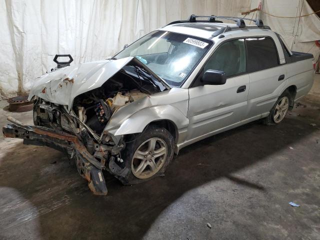 4S4BT62C967101589 - 2006 SUBARU BAJA SPORT SILVER photo 1