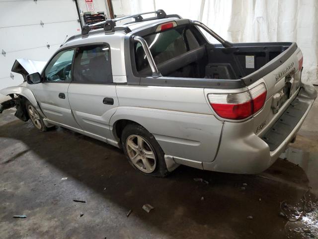 4S4BT62C967101589 - 2006 SUBARU BAJA SPORT SILVER photo 2