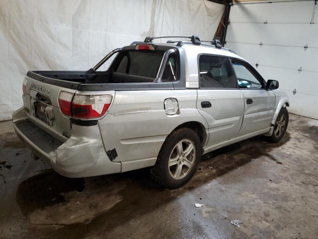 4S4BT62C967101589 - 2006 SUBARU BAJA SPORT SILVER photo 3