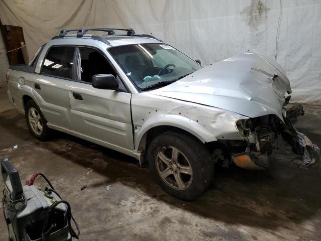 4S4BT62C967101589 - 2006 SUBARU BAJA SPORT SILVER photo 4