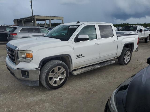 3GTU2UEH9EG194581 - 2014 GMC SIERRA K1500 SLE WHITE photo 1