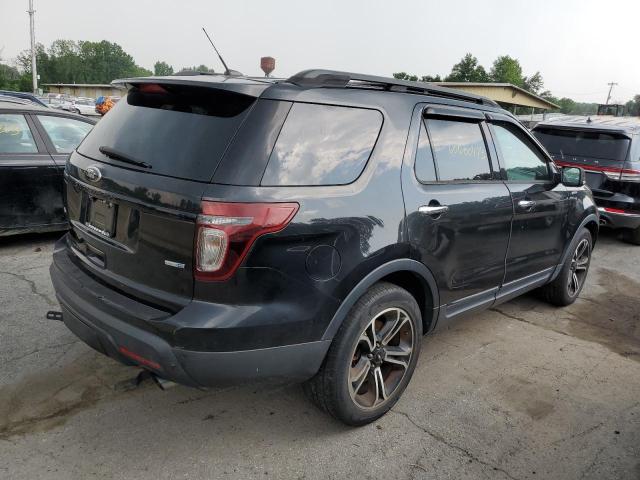 1FM5K8GT2EGB71017 - 2014 FORD EXPLORER SPORT BLACK photo 3