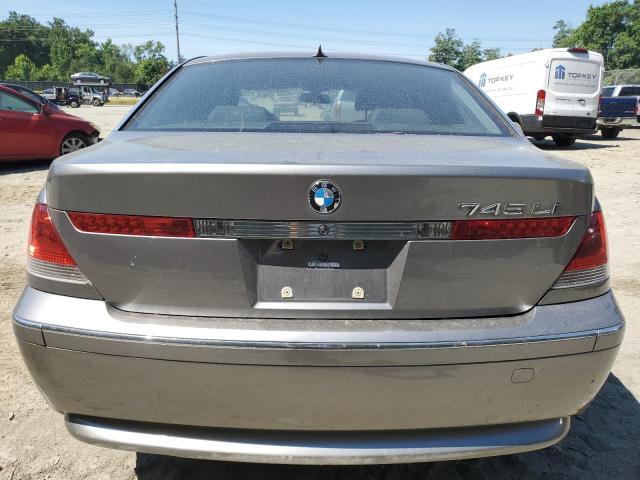 WBAGN63472DR07659 - 2002 BMW 745 LI GRAY photo 6