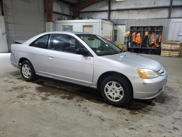 1HGEM21521L001412 - 2001 HONDA CIVIC LX SILVER photo 4