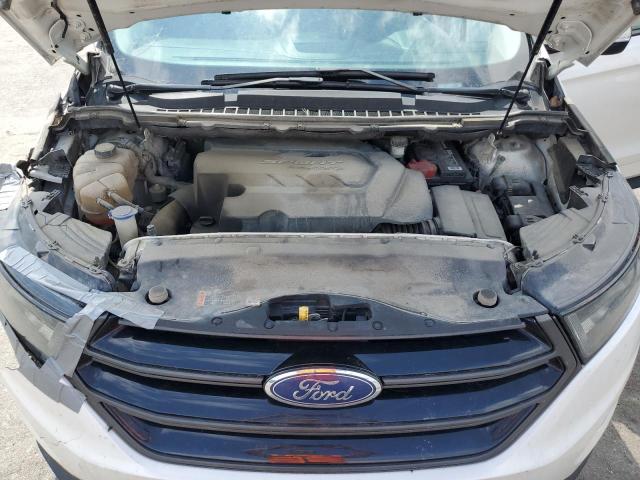 2FMPK4AP7HBB65237 - 2017 FORD EDGE SPORT WHITE photo 12