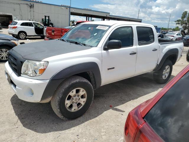 3TMJU62N07M043118 - 2007 TOYOTA TACOMA DOUBLE CAB PRERUNNER WHITE photo 1