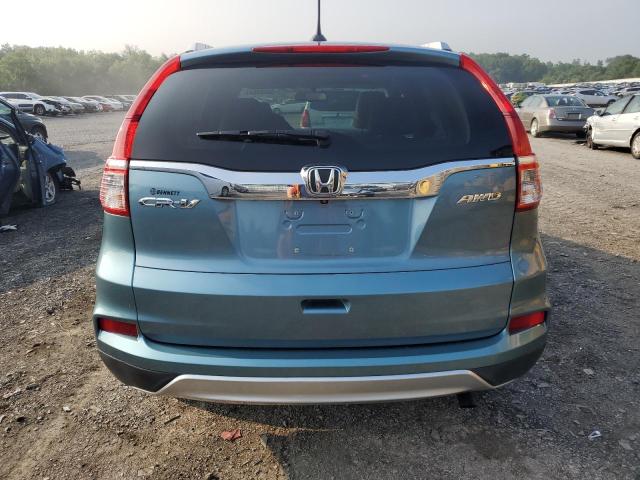 2HKRM4H74GH637264 - 2016 HONDA CR-V EXL BLUE photo 6