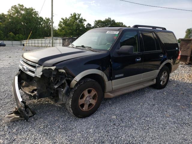 1FMFU175X8LA17156 - 2008 FORD EXPEDITION EDDIE BAUER BLACK photo 1