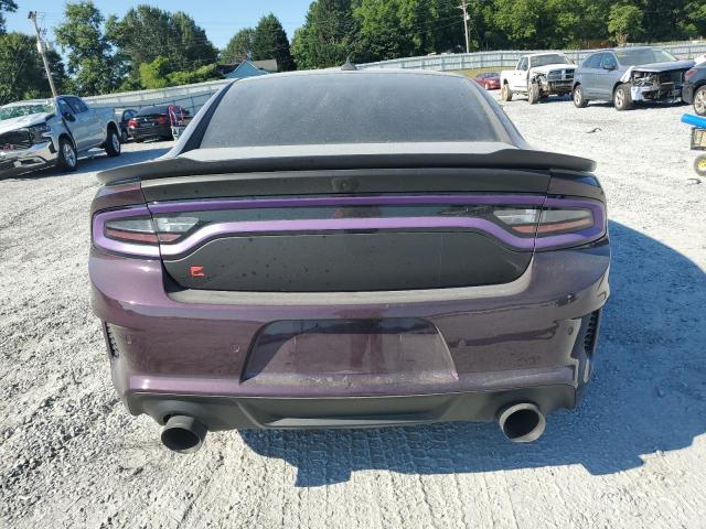 2C3CDXGJ7MH617944 - 2021 DODGE CHARGER SCAT PACK PURPLE photo 6