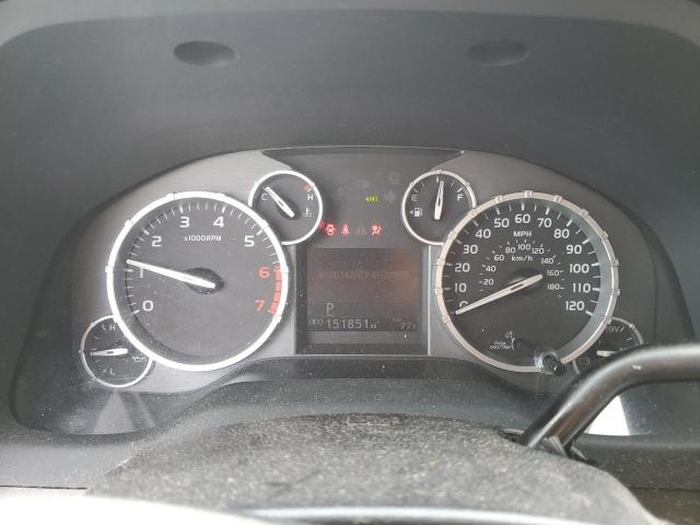 5TFUY5F12GX510987 - 2016 TOYOTA TUNDRA DOUBLE CAB SR/SR5 BLACK photo 9