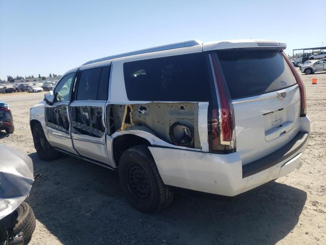 1GYS4HKJ5JR324084 - 2018 CADILLAC ESCALADE ESV LUXURY WHITE photo 2