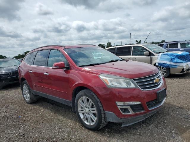 1GNKRGKD5DJ181823 - 2013 CHEVROLET TRAVERSE LT RED photo 4