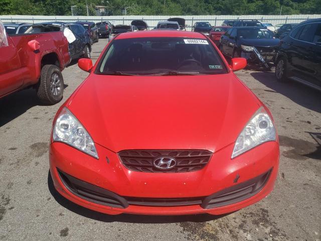 KMHHT6KD2CU076549 - 2012 HYUNDAI GENESIS CO 2.0T RED photo 5