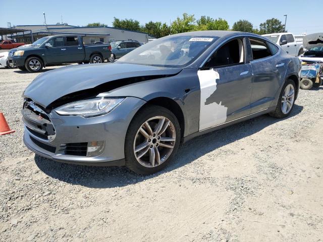 5YJSA1S12EFP30468 - 2014 TESLA MODEL S Boz foto 1