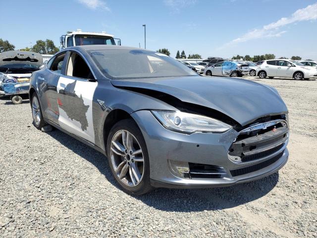 5YJSA1S12EFP30468 - 2014 TESLA MODEL S Boz foto 4