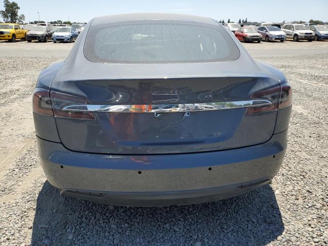 5YJSA1S12EFP30468 - 2014 TESLA MODEL S GRAY photo 6