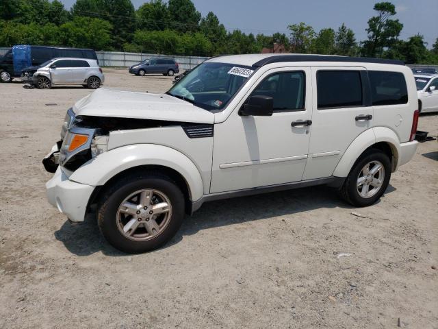 1D8GT28K08W189492 - 2008 DODGE NITRO SXT WHITE photo 1