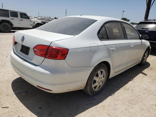 3VW2K7AJ3EM410506 - 2014 VOLKSWAGEN JETTA BASE 白色 照片 3