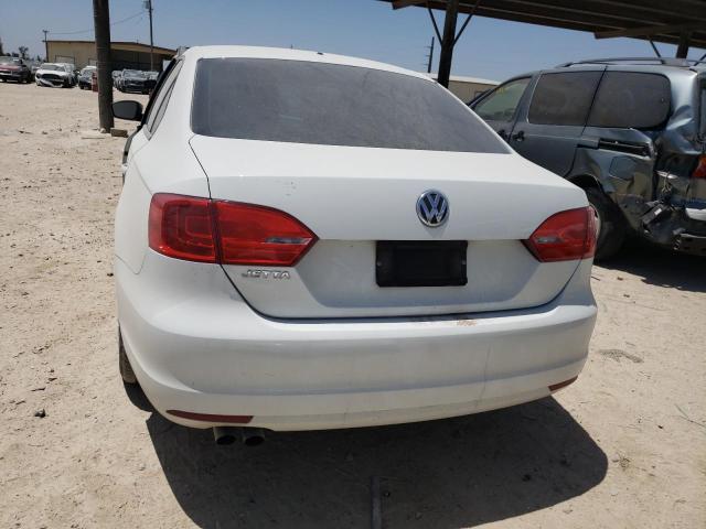 3VW2K7AJ3EM410506 - 2014 VOLKSWAGEN JETTA BASE 白色 照片 6