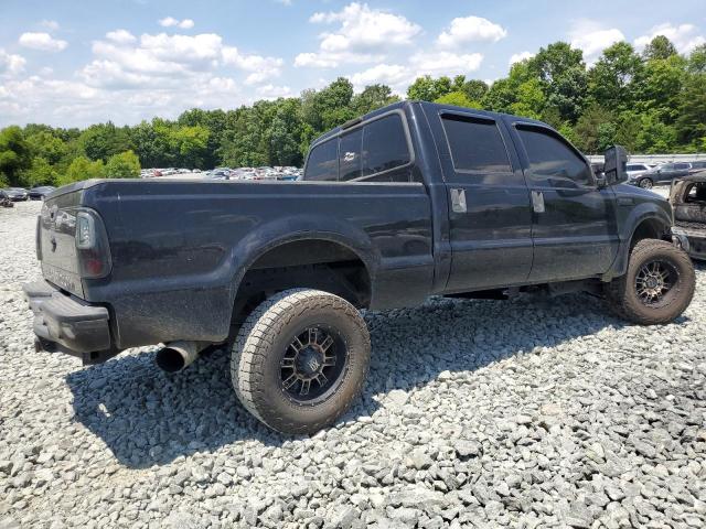 1FTSW21P66ED01155 - 2006 FORD F250 SUPER DUTY BLACK photo 3