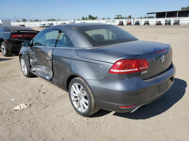 WVWBW8AH1DV005372 - 2013 VOLKSWAGEN EOS KOMFORT GRAY photo 2