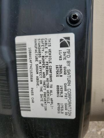 1G8AW14F74Z153560 - 2004 SATURN ION LEVEL 3 WHITE photo 12