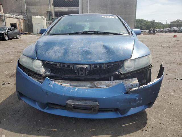 2HGFA1F51BH504623 - 2011 HONDA CIVIC LX BLUE photo 5