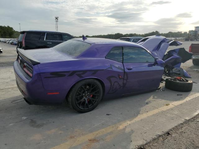 2C3CDZC99GH165989 - 2016 DODGE CHALLENGER SRT HELLCAT PURPLE photo 3