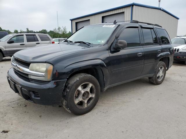 1GNDT13S072277491 - 2007 CHEVROLET TRAILBLAZE LS BLACK photo 1