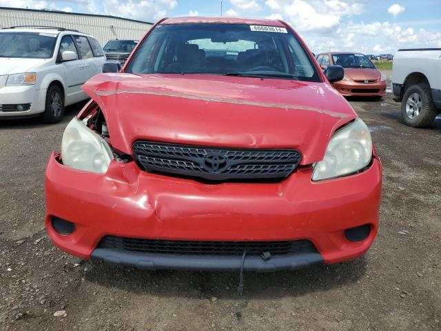 2T1KR32E56C555677 - 2006 TOYOTA COROLLA MA XR RED photo 5