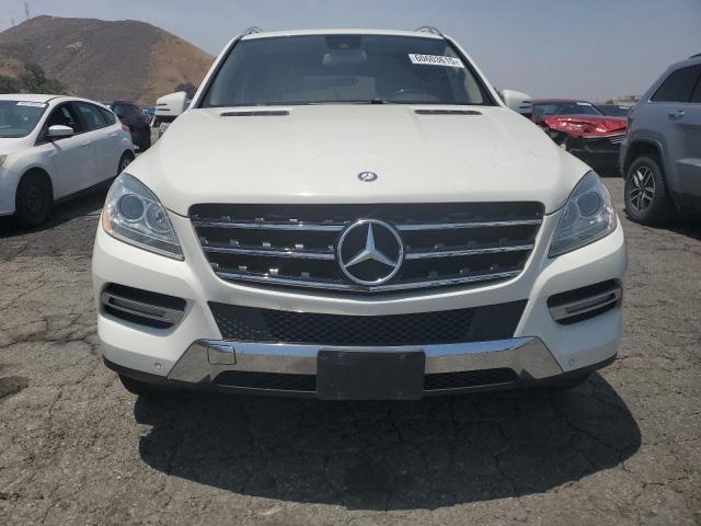 4JGDA5HB3CA059667 - 2012 MERCEDES-BENZ ML 350 4MATIC WHITE photo 5