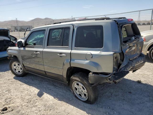 1C4NJPBA4DD245870 - 2013 JEEP PATRIOT SPORT GRAY photo 2