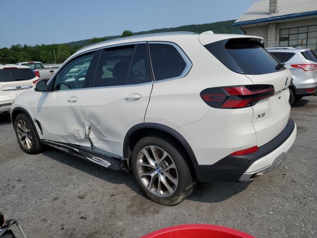 5UX43EU01R9U24147 - 2024 BMW X5 XDRIVE50E WHITE photo 2